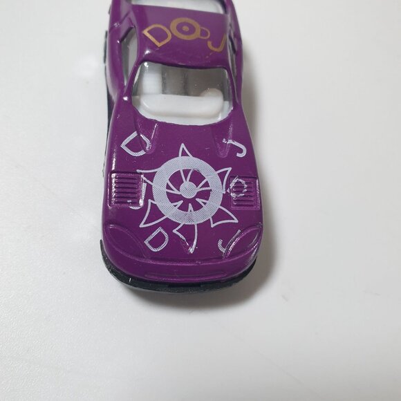 Greenbrier International Plastic Die Cast Car Purple Dodge Viper NO BOX Vintage - Picture 6 of 8